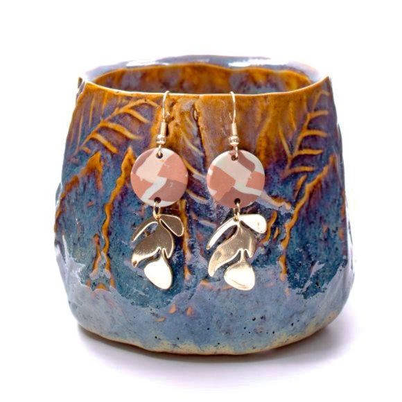 ABSTRAKTEN Earrings - Picture 2 of 3